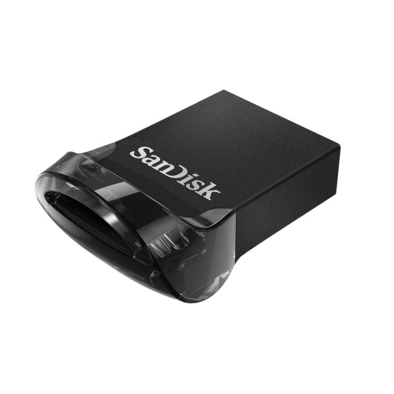 SanDisk Ultra Fit USB atmintinė 64 GB USB Type-A 3.2 Gen 1 (3.1 Gen 1) Juoda