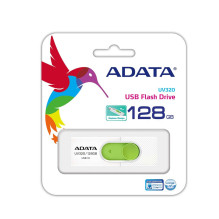 ADATA UV320 USB atmintinė 128 GB USB Type-A 3.2 Gen 1 (3.1 Gen 1) Žalia, balta