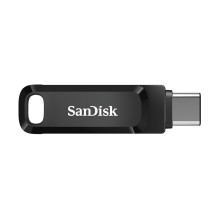 „SanDisk Ultra Dual Drive Go“ USB atmintinė 64 GB A tipo USB / USB tipo C 3.2 Gen 1 (3.1 Gen 1) Juoda