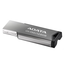 ADATA UV350 USB atmintinė 128 GB USB Type-A 3.2 Gen 1 (3.1 Gen 1) Sidabrinė