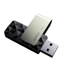 Silicon Power Blaze B30 USB atmintinė 256 GB USB Type-A 3.2 Gen 1 (3.1 Gen 1) Juoda, sidabrinė