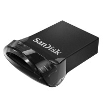 SanDisk Ultra Fit USB atmintinė 128 GB USB Type-A 3.2 Gen 1 (3.1 Gen 1) Juoda