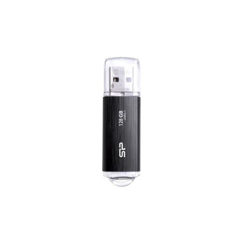 SILICON POWER Blaze B02 Pendrive USB atmintinė 128 GB USB Type-A 3.2 Gen 1 (SP128GBUF3B02V1K) Juoda