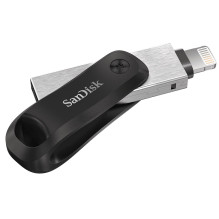 „SanDisk iXpand“ USB atmintinė 64 GB A tipo USB / Lightning 3.2 Gen 2 (3.1 Gen 2) Juoda, sidabrinė