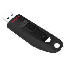 SanDisk Ultra USB atmintinė 128 GB USB Type-A 3.2 Gen 1 (3.1 Gen 1) Juoda