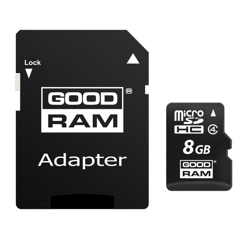 Goodram M40A 8 GB MicroSDHC UHS-I 4 klasė