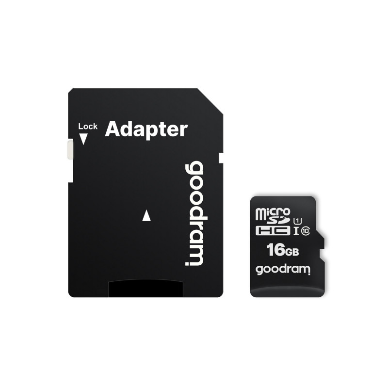 Goodram M1AA-0160R12 atminties kortelė 16 GB MicroSDHC Class 10 UHS-I