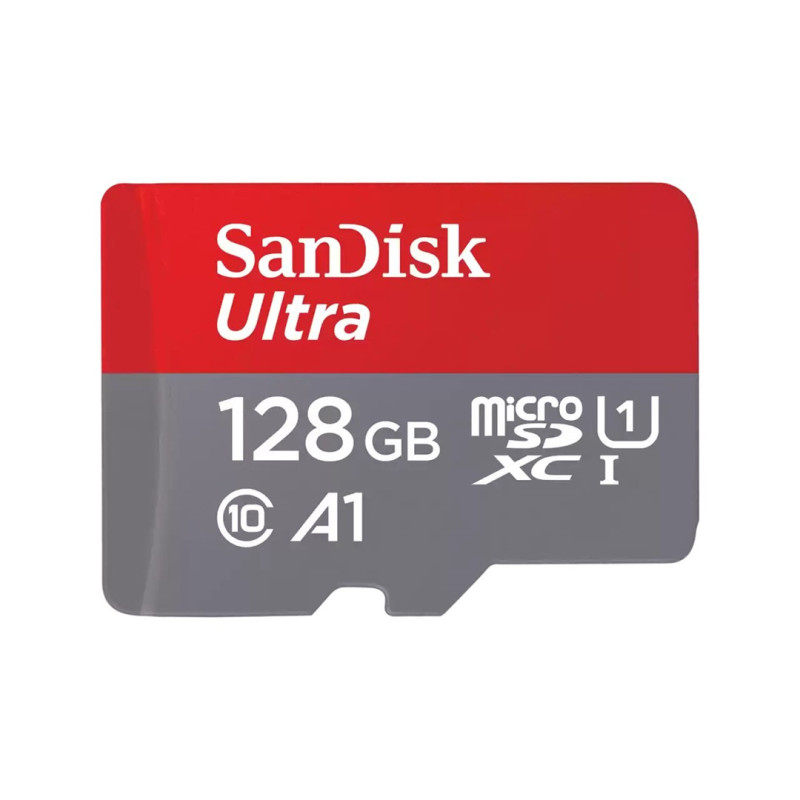 SanDisk Ultra 128 GB MicroSDXC UHS-I 10 klasė