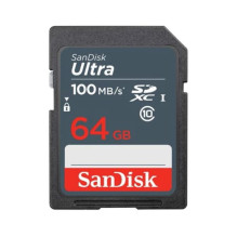 SanDisk Ultra atminties kortelė 64 GB SDXC UHS-I Class 10