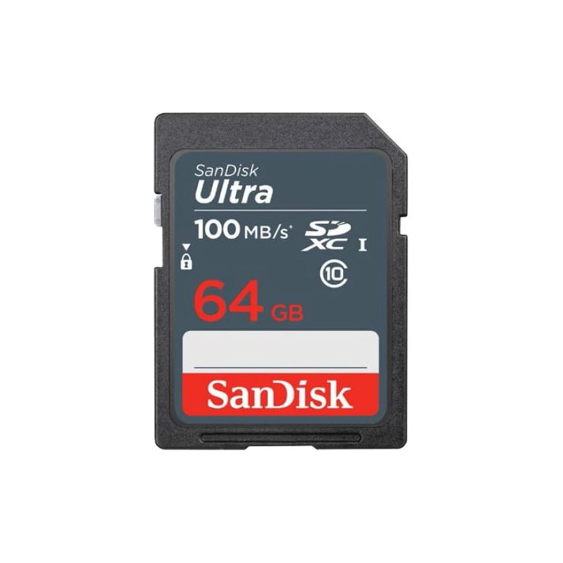 SanDisk Ultra atminties kortelė 64 GB SDXC UHS-I Class 10