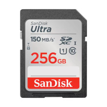 SANDISK ULTRA 256GB SDXC ATMINTIES KORTELĖ 150MB / S