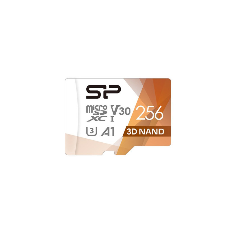 Silicon Power Superior Pro 256 GB MicroSDXC UHS-I 10 klasė