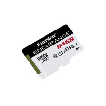 Kingston Technology High Endurance 64 GB MicroSD UHS-I 10 klasė