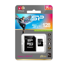 Silicon Power Elite 128 GB MicroSDXC UHS-I 10 klasė