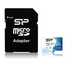 Silicon Power Superior Pro 64 GB MicroSDXC UHS-III 10 klasė