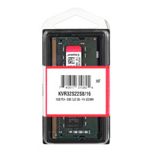 Kingston Technology KVR32S22S8 / 16 atminties modulis 16 GB 1 x 16 GB DDR4 3200 MHz