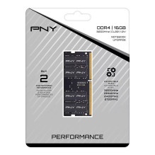 Kompiuterio atmintis PNY MN16GSD43200-SI RAM modulis 16GB DDR4 SODIMM 3200MHZ