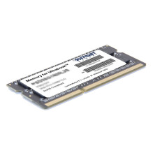 Patriot Memory 8GB DDR3 PC3-12800 (1600MHz) SODIMM atminties modulis 1 x 8 GB