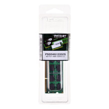 Patriot Memory 4GB DDR3 SODIMM atminties modulis 1333 MHz