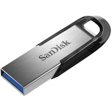 „SanDisk Ultra Flair“ USB atmintinė 32 GB USB Type-A 3.2 Gen 1 (3.1 Gen 1) Juoda, nerūdijantis plienas