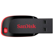 SanDisk Cruzer Blade USB atmintinė 32 GB USB Type-A 2.0 juoda, raudona