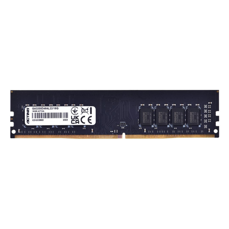 ACTINA DDR4 16GB PC4-25600 (3200MHz) CL22 atmintis