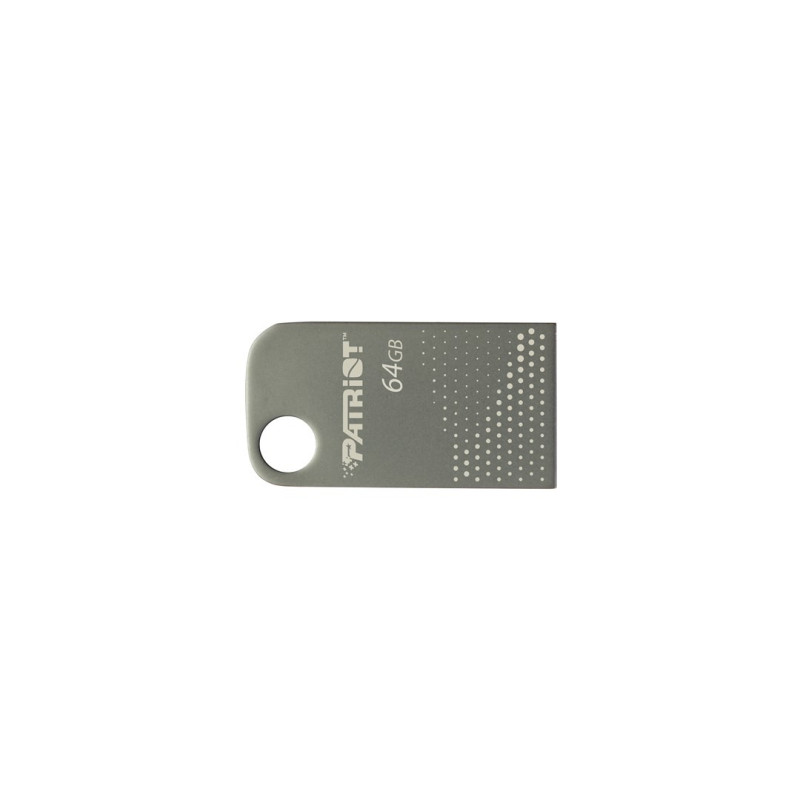 Patriot FLASHDRIVE Tab300 64GB USB 3.2 120MB / s, mini, aliuminis, sidabras