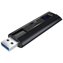 „SanDisk Extreme Pro“ USB atmintinė 128 GB USB Type-A 3.2 Gen 1 (3.1 Gen 1) Juoda