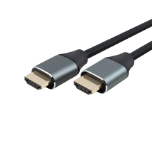 „Tellur“ didelės spartos HDMI 2.0 laidas, 4K 18Gbps kištukas-kištukas Ethernet, paauksuotas 1,5 m juodas