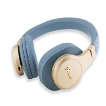 Guess PU Leather 4G Script Logo BT5.3 Stereo Headphone Blue