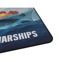 Genesis pelės kilimėlis Carbon 500 M World of Warships Błyskawica 300x250mm