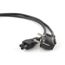 Gembird PC-186-ML12-1M power cable Black CEE7 / 7 C5 coupler