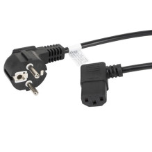 Lanberg CA-C13C-12CC-0018-BK power cable Black 2 m C13 coupler CEE7 / 7
