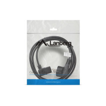Lanberg CA-C13C-12CC-0018-BK power cable Black 2 m C13 coupler CEE7 / 7