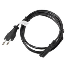 Lanberg CA-C7CA-10CC-0018-BK power cable Black 1.8 m C7 coupler CEE7 / 16