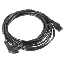 Lanberg CA-C13C-11CC-0100-BK power cable Black 10 m C13 coupler CEE7 / 7