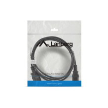 Lanberg CA-C13E-10CC-0018-BK maitinimo kabelis Juodas 1,8 m C13 jungtis C14 jungtis