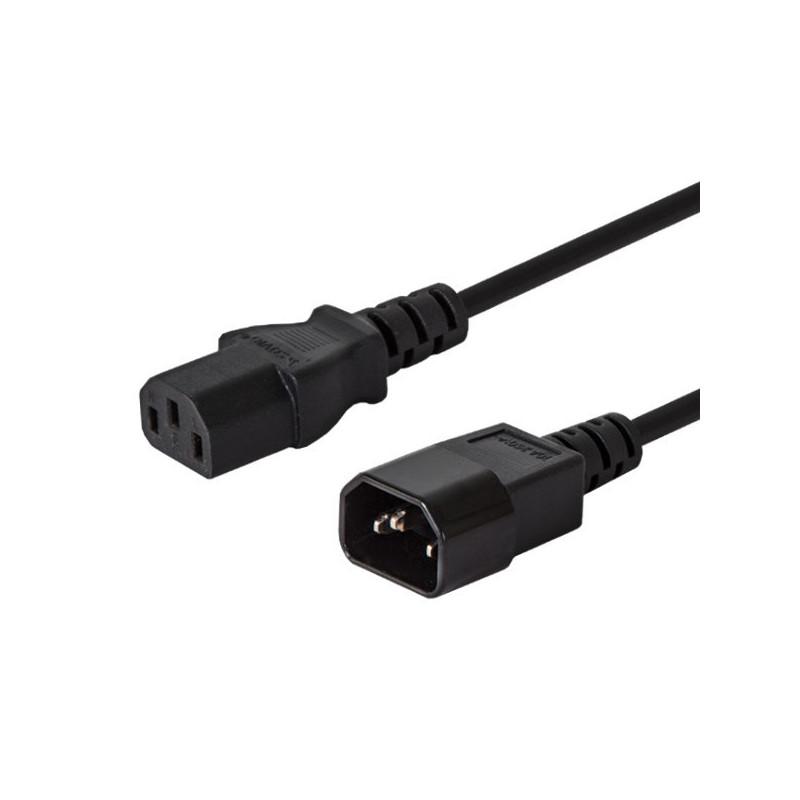 Savio CL-99 power cable Black 1.2 m C14 coupler C13 coupler