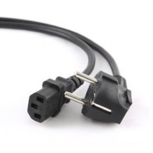 Gembird PC-186-VDE-10M power cable Black CEE7 / 4 C14 coupler