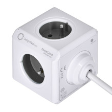 Allocacoc PowerCube Extended USB E(FR), 1.5m power extension 4 AC outlet(s)