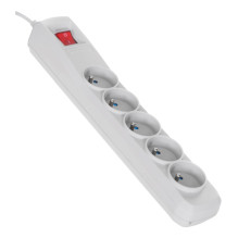 Activejet grey power strip with cord ACJ COMBO 5G / 3M / BEZP. AUT / S