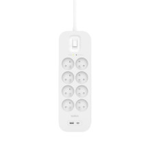 Belkin SRB003CA2M surge protector White 8 AC outlet(s) 2 m