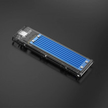 Enclosure SDD M.2 Orico, NVME, USB-C 3.1 Gen.2, 10Gbps (blue)