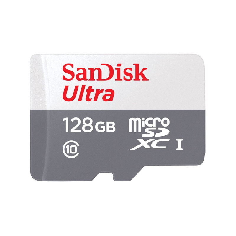 „SanDisk Ultra“ atminties kortelė 128 GB „MicroSDXC Class 10“ (SDSQUNR-128G-GN3MN)