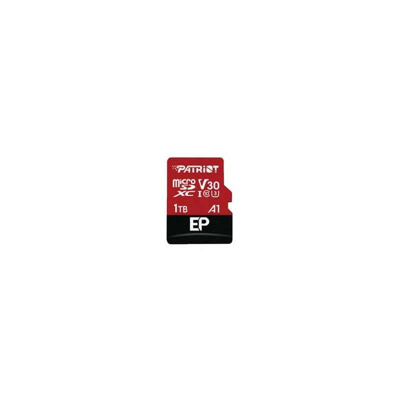 Atminties kortelė Patriot EP Pro Micro SDXC 1TB 90 / 80 MB / s A1 V30 U3 Class10