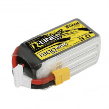 Tattu R-Line versija 3.0 1300mAh 22.2V 120C 6S1P XT60 baterija