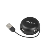 NATEC Bumblebee USB 2.0 480 Mbit / s Juoda