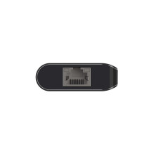 Belkin AVC008BTSGY nešiojamojo kompiuterio dokas / prievadų replikatorius USB 3.2 Gen 1 (3.1 Gen 1) Type-C juoda, pilka