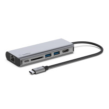 Belkin AVC008BTSGY laptop dock / port replicator USB 3.2 Gen 1 (3.1 Gen 1) Type-C Black, Grey