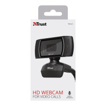 „Trust Trino“ internetinė kamera 8 MP 1280 x 720 pikselių USB 2.0 juoda